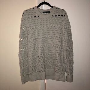 Open Knit Sweater